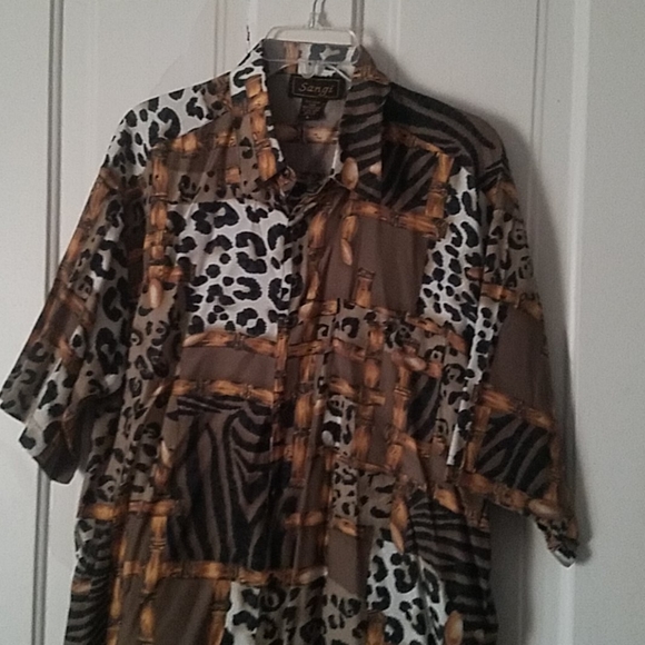 Sangi Short Sleeve Shirt S 2104